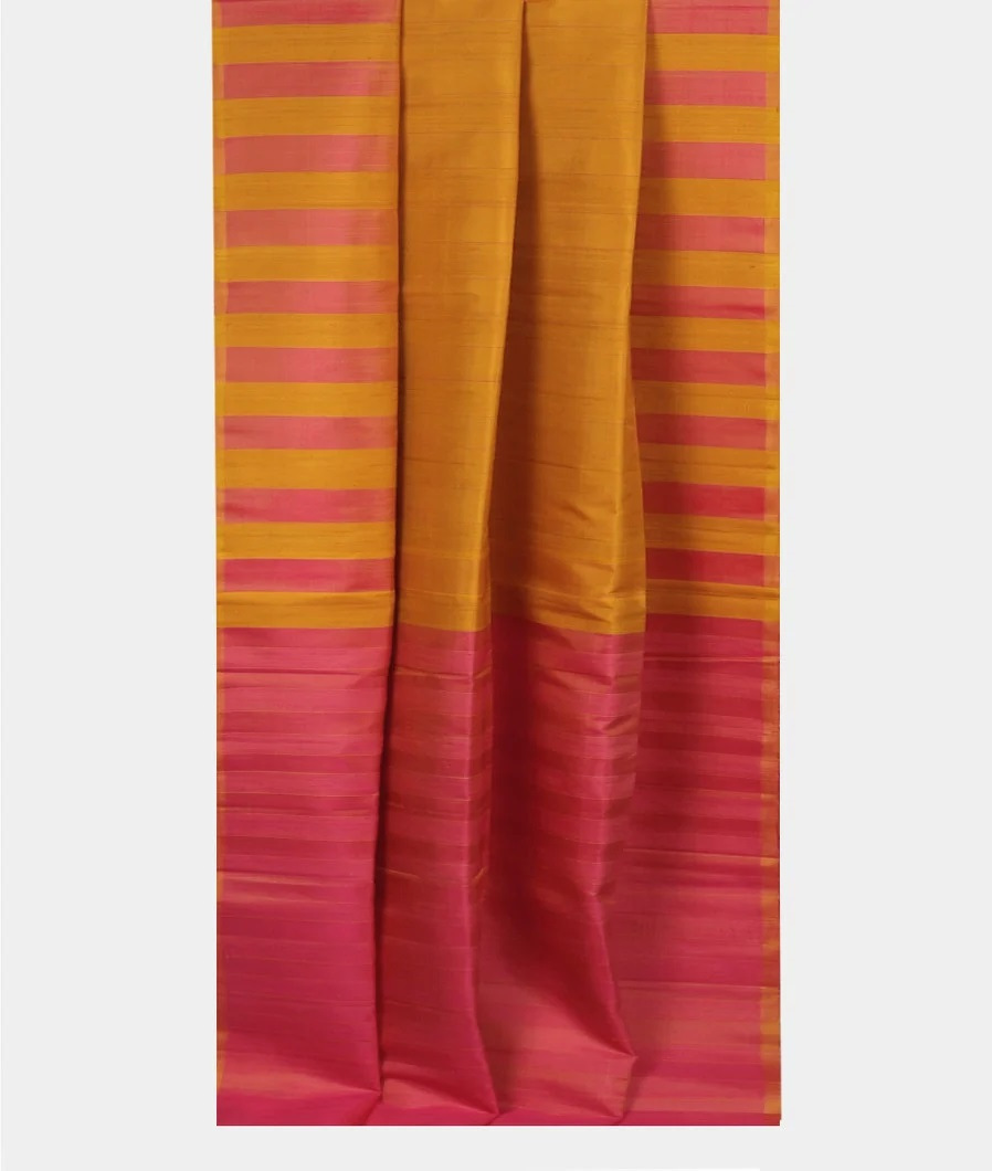 Yellow Soft Silk Saree T4262732