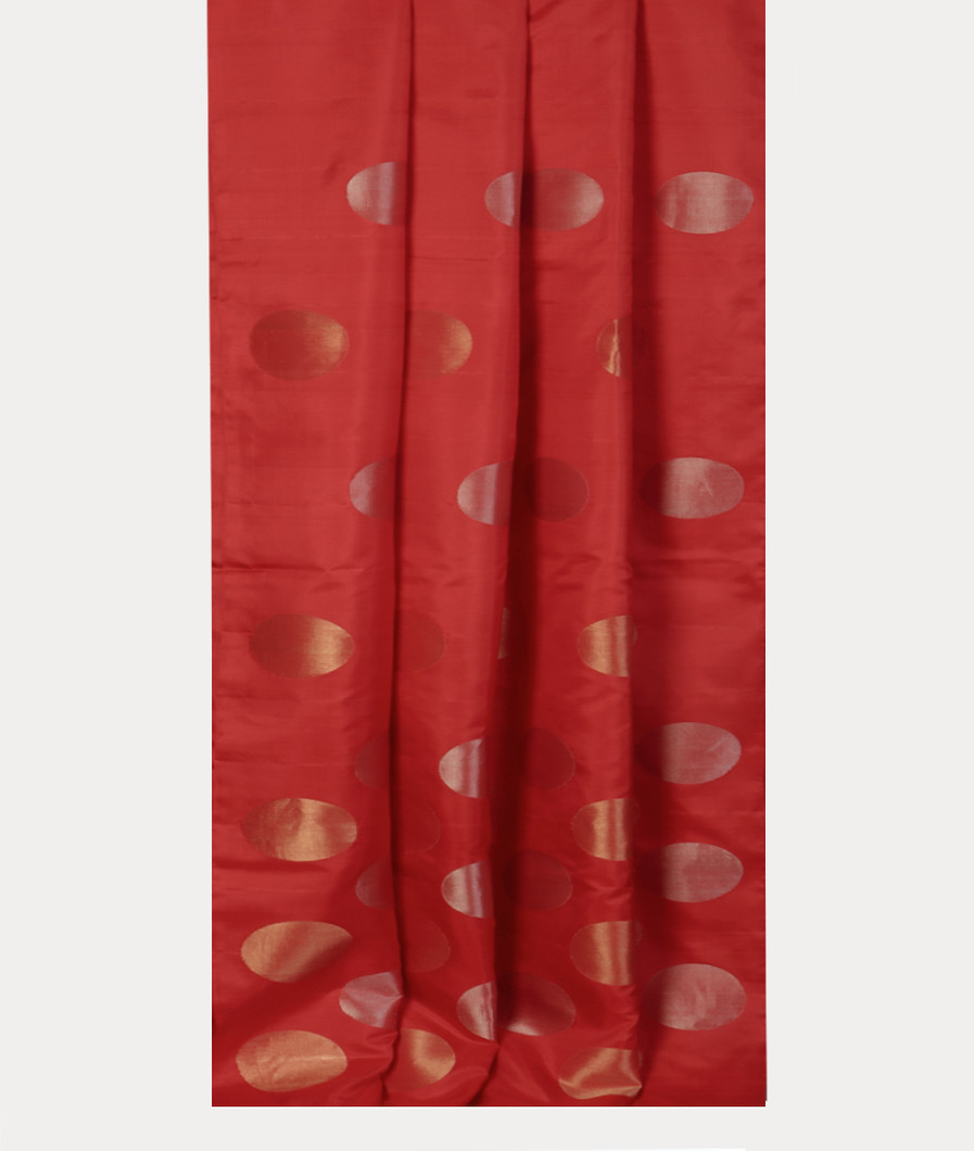 Red Soft Silk Saree T4153642