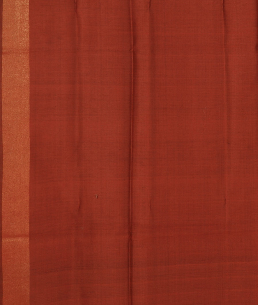 Grey Tussar Printed Saree T4185033