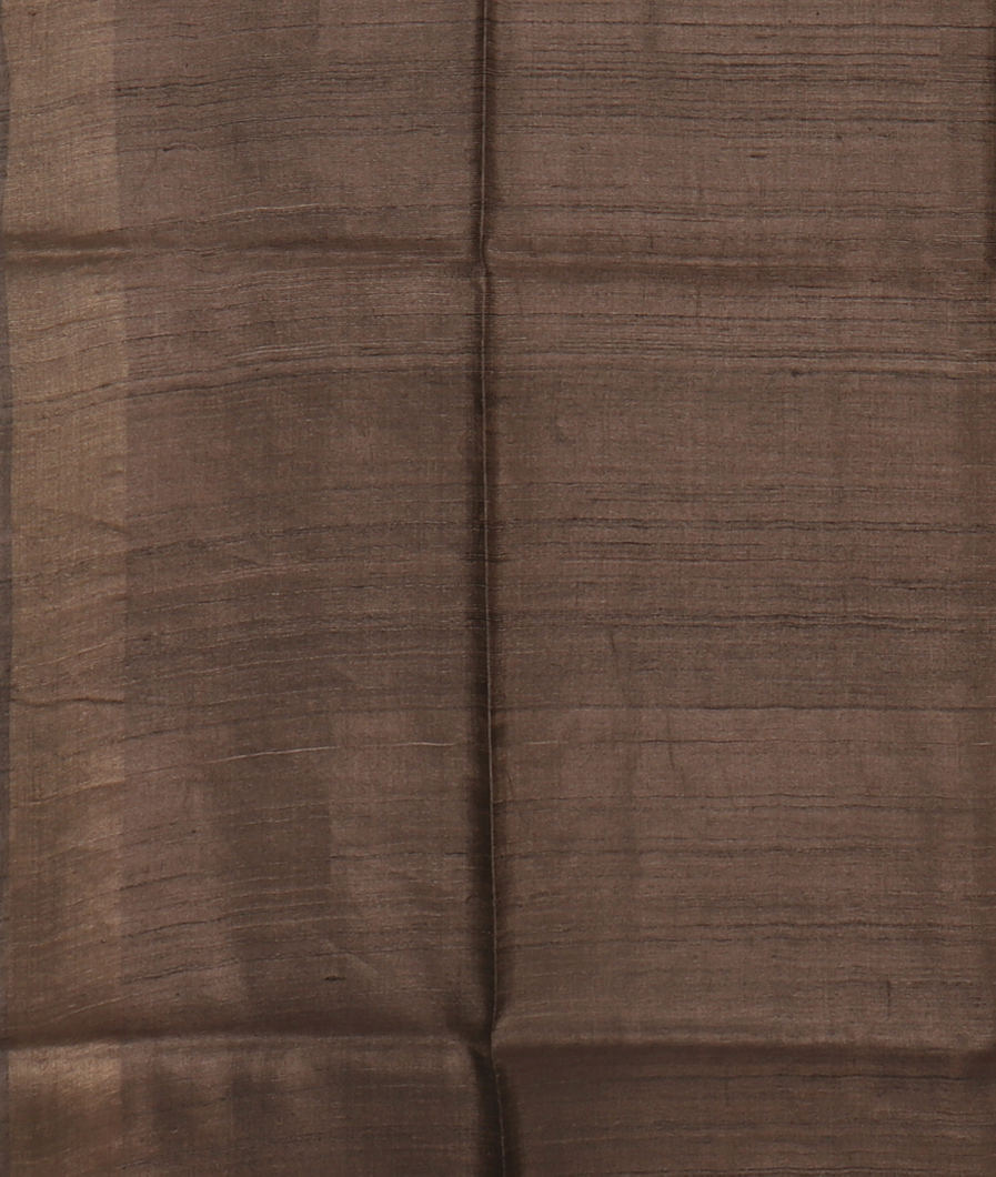 Beige Tussar Printed Saree T3773853