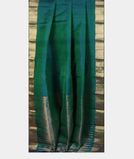 Peacock Blue Soft Silk Saree T4257622