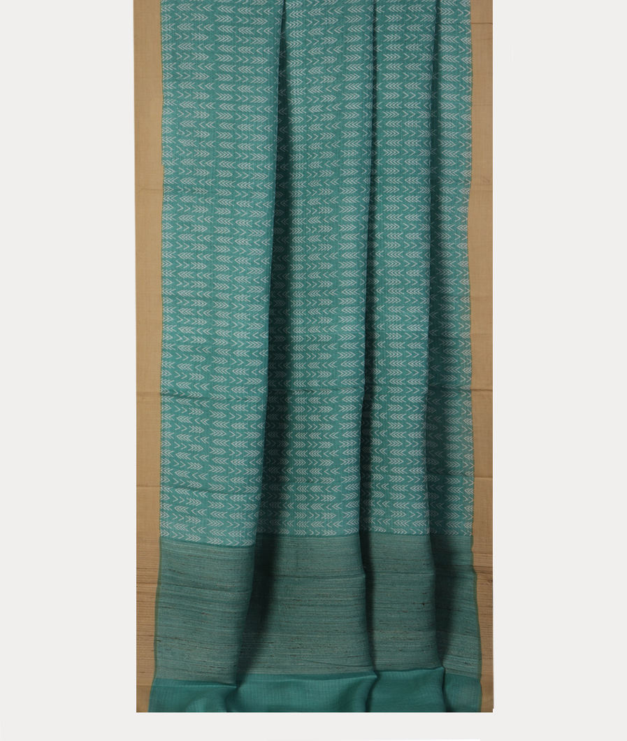 Blue Kota Cotton Saree T4311082