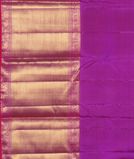 Purple Handwoven Kanjivaram Silk Saree T3654223