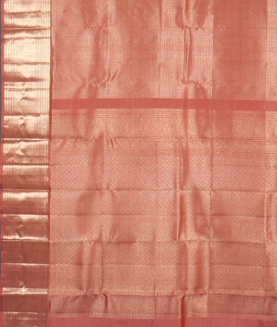 Pink Handwoven Kanjivaram Silk Saree T3970804