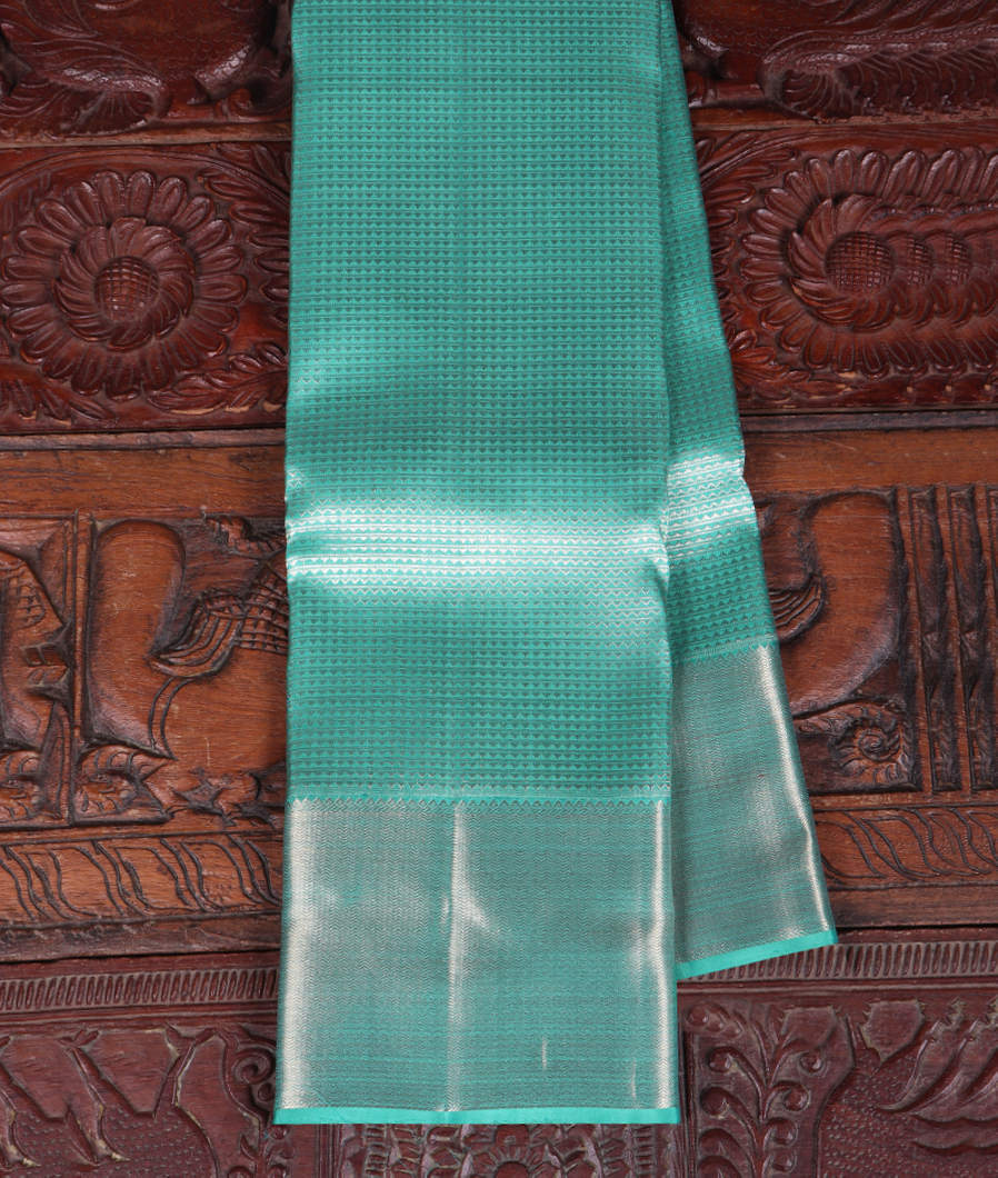Blue Handwoven Kanjivaram Silk Saree T418174-image
