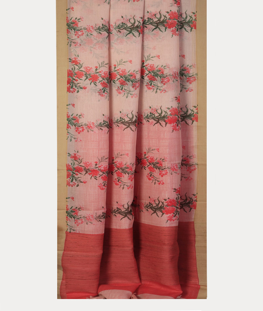 Pink Kota Cotton Saree T4311452