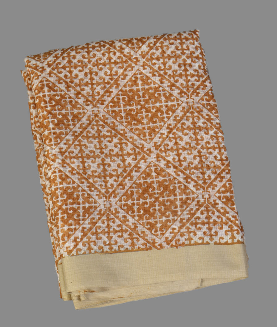 Off - White Kota Cotton Saree T431067-image