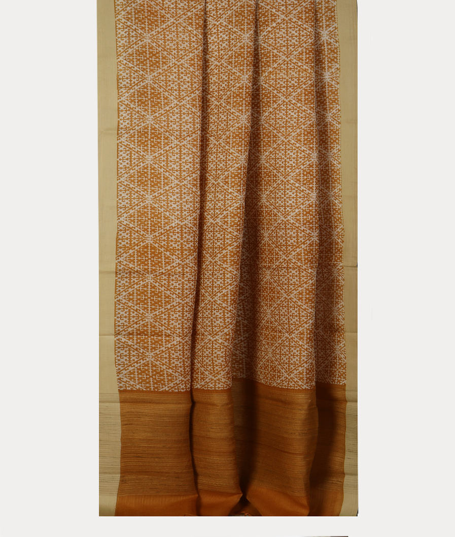 Off - White Kota Cotton Saree T4310672