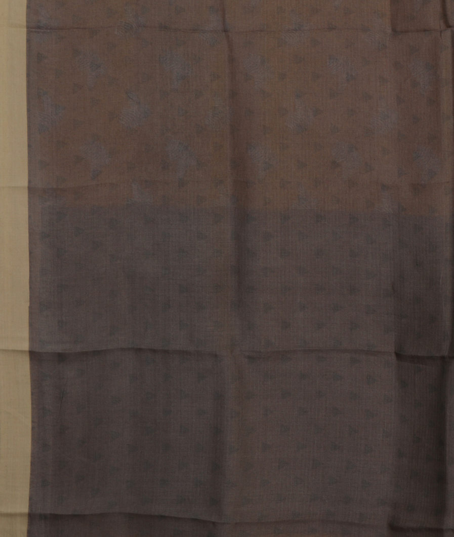 Yellow Kota Cotton Saree T4311053