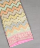 Multicolour Banaras Georgette Silk Saree T3578881
