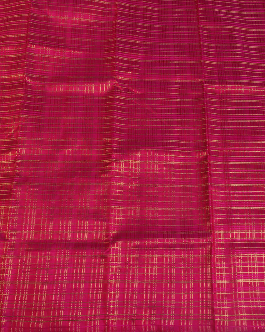 Green Banaras Georgette Silk Saree T4291765