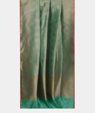 Greenish Blue Banaras Silk Saree T4253412