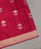 Pinkish Red Banaras Silk Saree T4271141