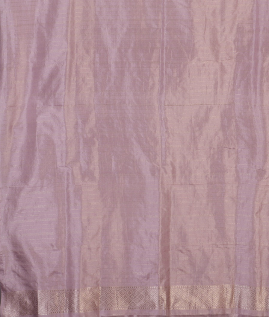 Lavender Banaras Silk Saree T4251833
