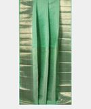 Green Handwoven Kanjivaram Silk Saree T3977492
