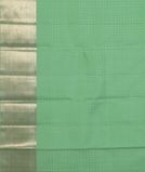 Green Handwoven Kanjivaram Silk Saree T3977493