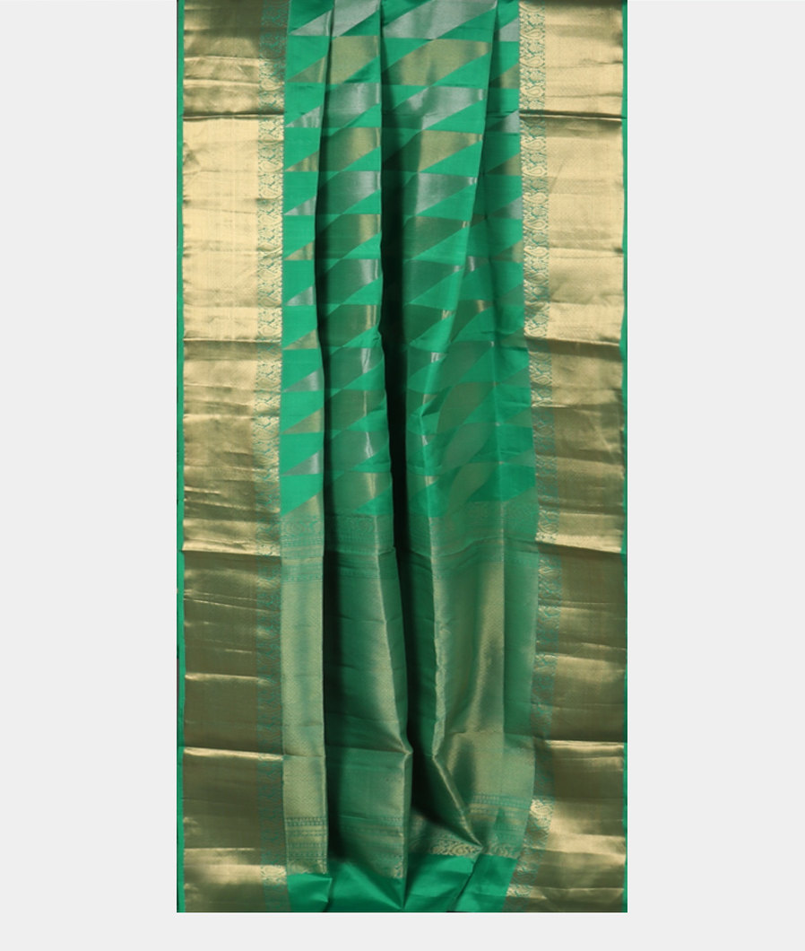 Green Soft Silk Saree T3913512