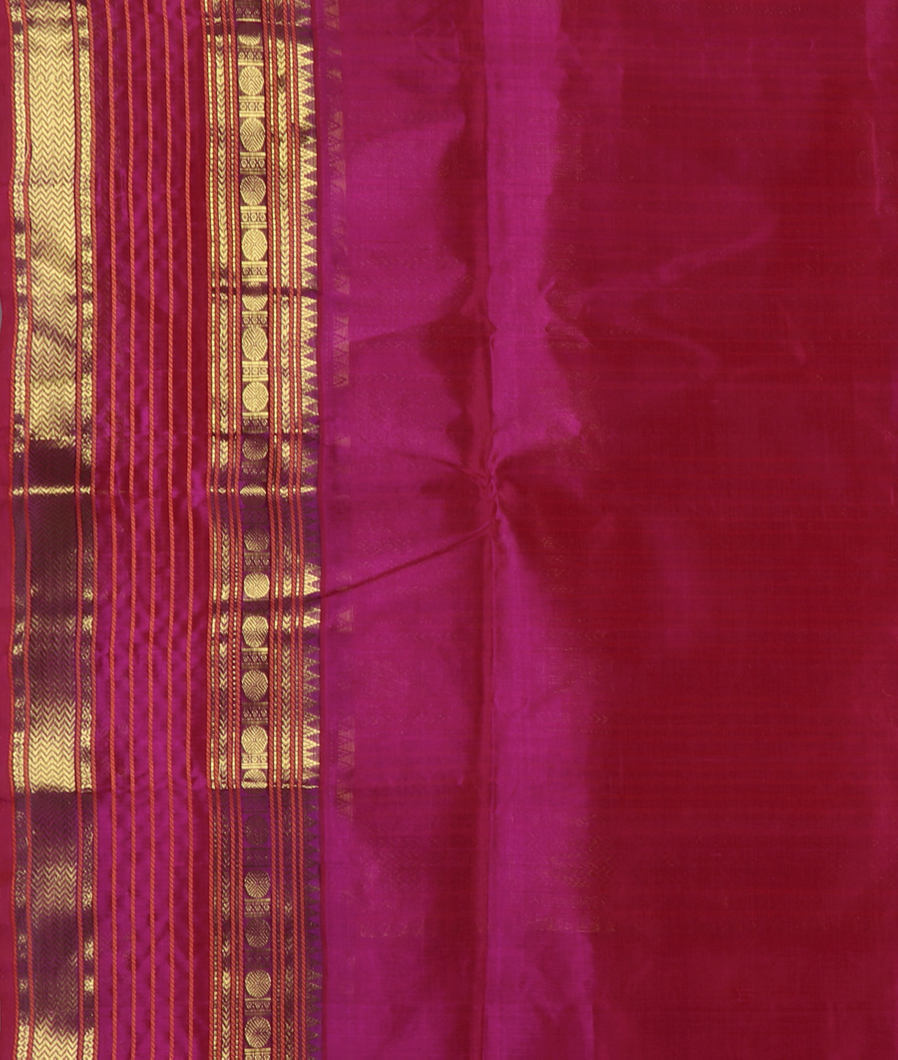 Yellow Silk Cotton Saree T4341723