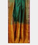 Green Silk Cotton Saree T4341392