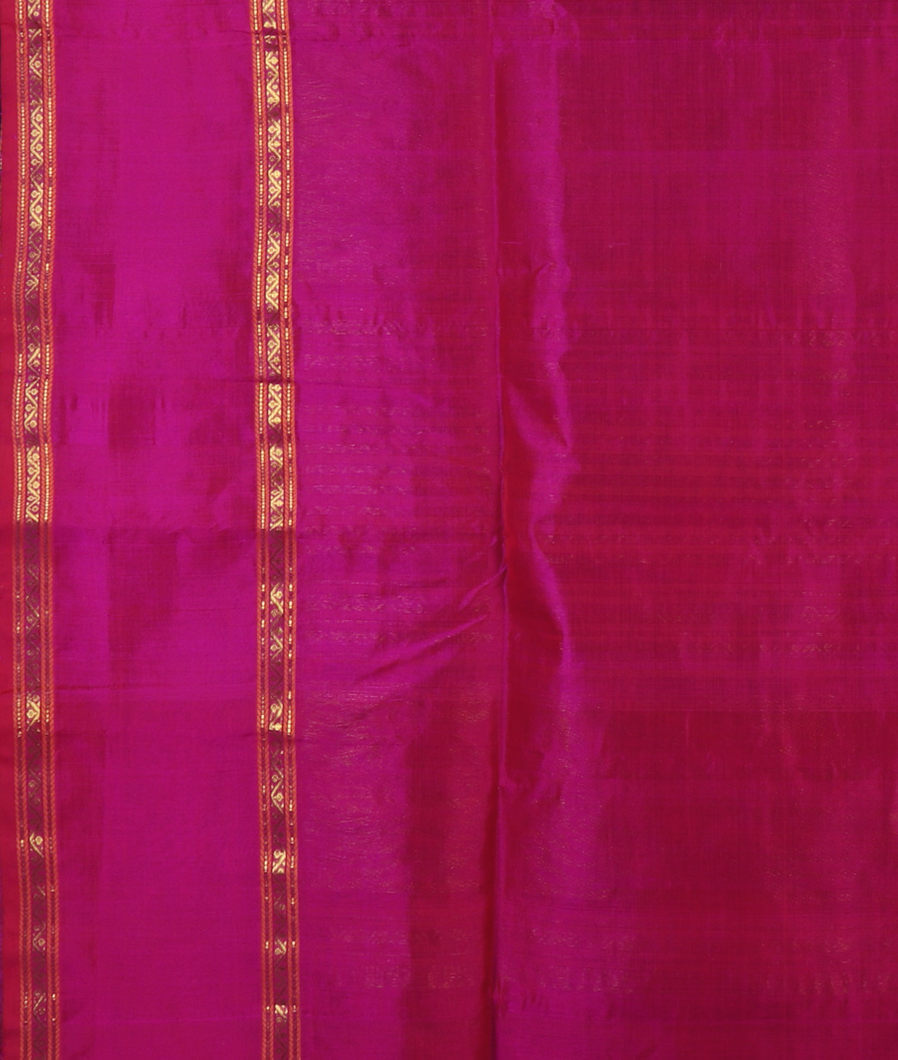 Purple Silk Cotton Saree T4341813