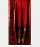 Red Silk Cotton Saree T4341802