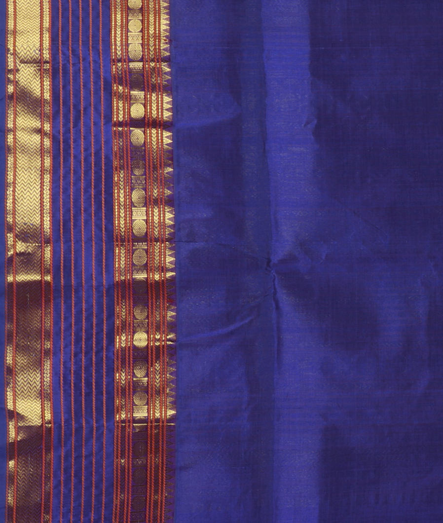 Yellowish Green Silk Cotton Saree T4341713