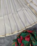 Light Blue Mysore Silk Saree T4306971