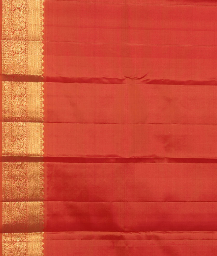 Brown Handwoven Kanjivaram Silk Saree T4278403