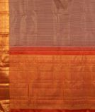 Brown Handwoven Kanjivaram Silk Saree T4278404