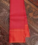 Magenta Handwoven Kanjivaram Silk Saree T4124191