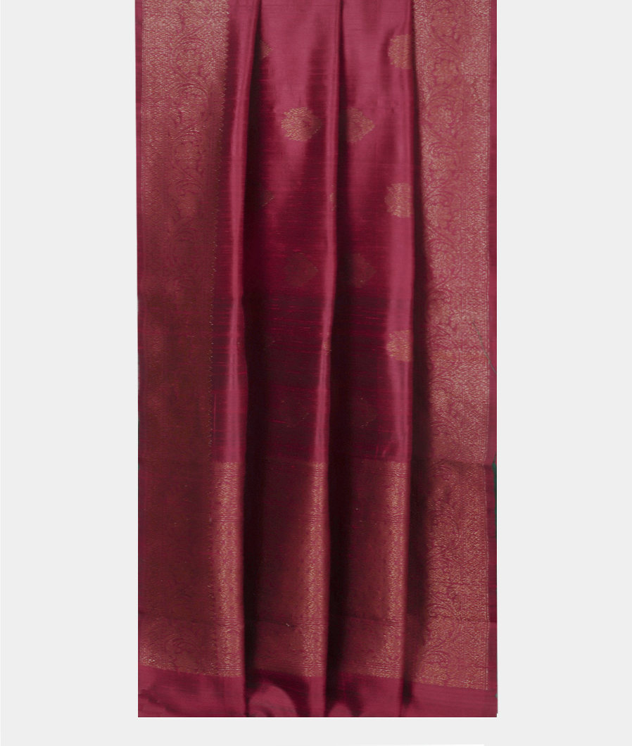 Purple Banaras Tussar Saree T4252742