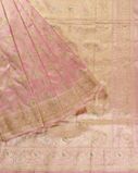 Pink Banaras Silk Saree T4254035