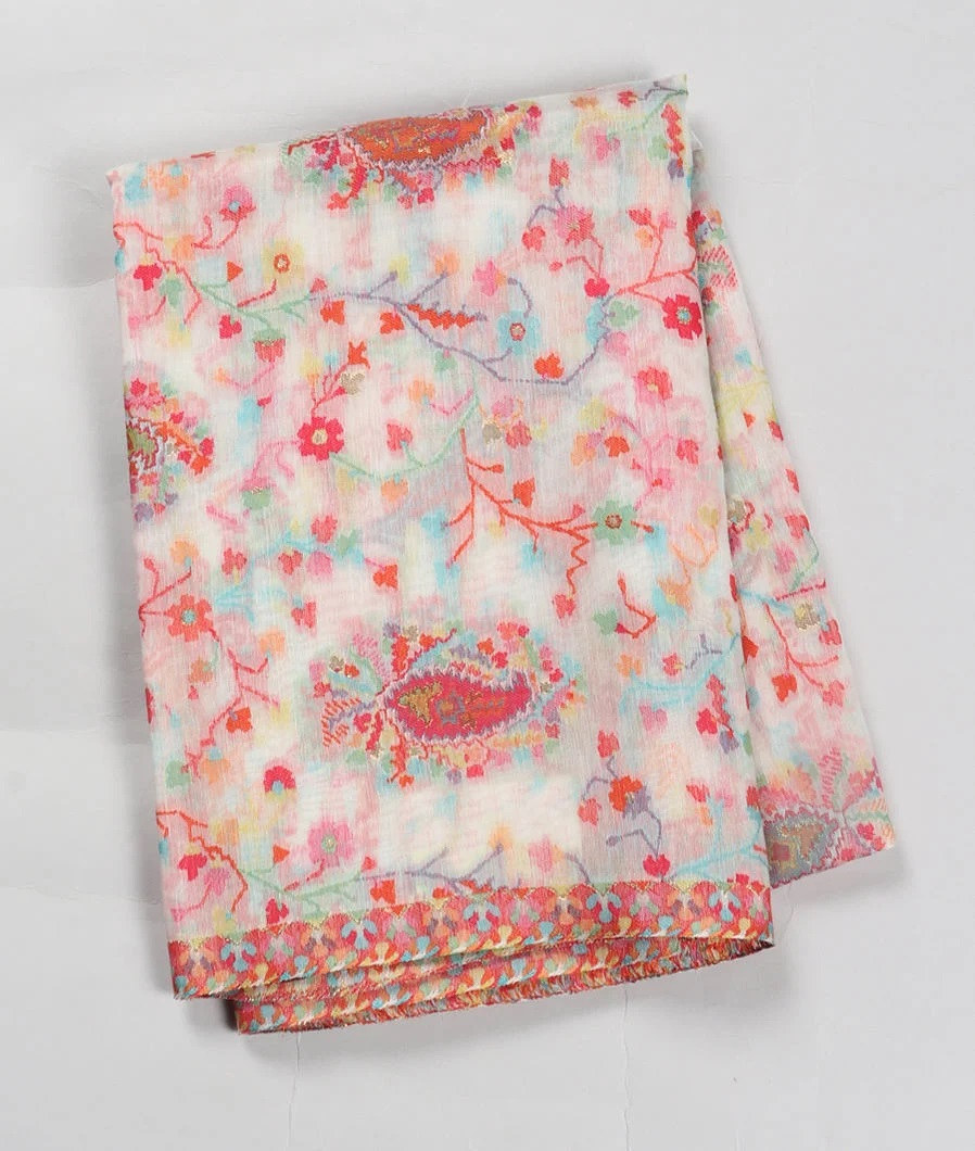 White Cashmere Kani Silk Blouse T424051-image