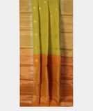 Green Silk Cotton Saree T4362222
