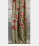 Green Tussar Printed Saree T4301332