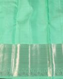 Green Handwoven Kanjivaram Silk Saree T4207053