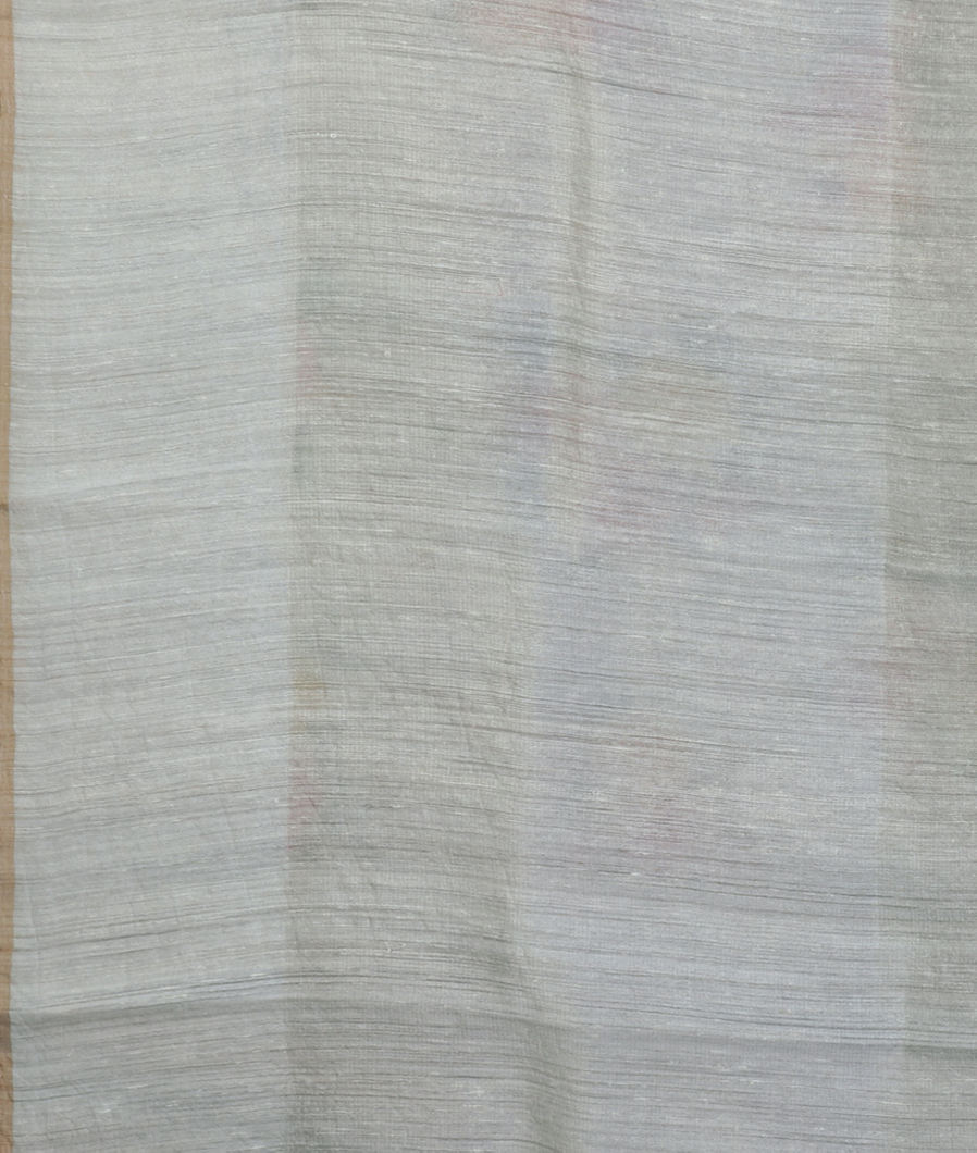 Blue Tissue Organza Printed Saree T4318923