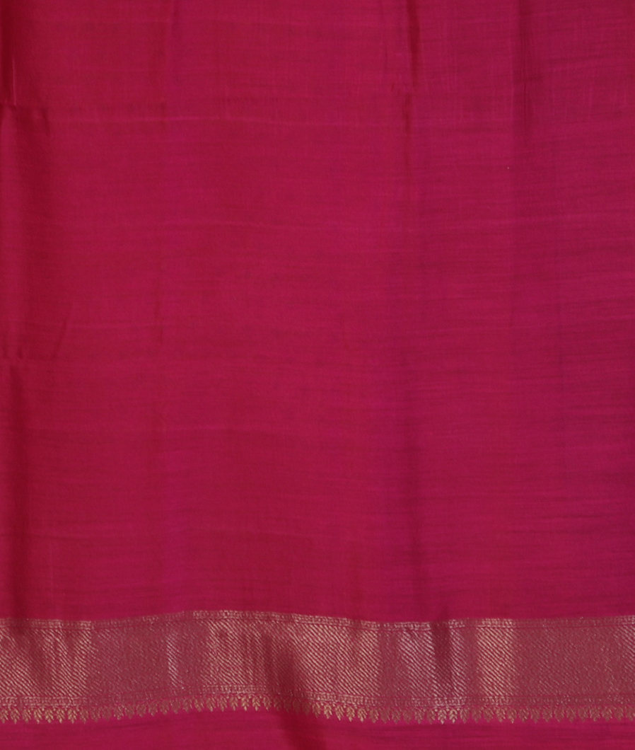 Yellow Banaras Tussar Saree T4365133