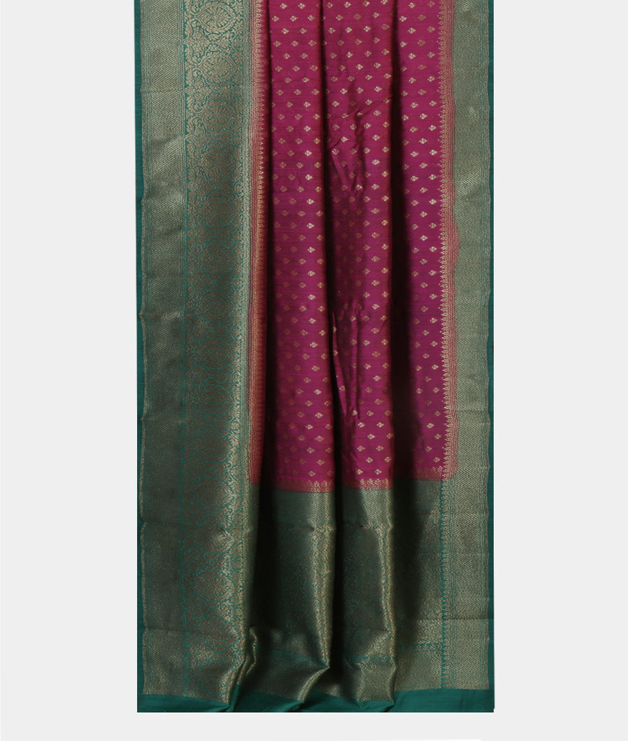 Purple Banaras Tussar Saree T4365362