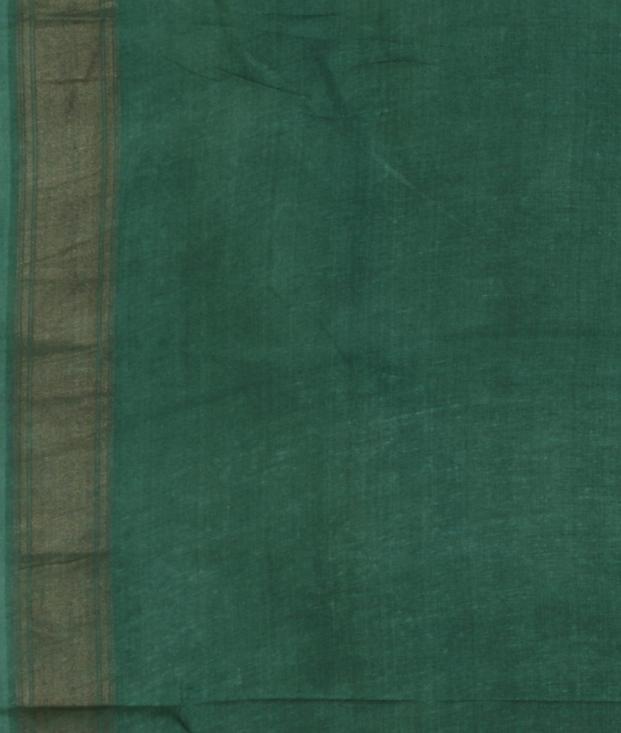 Green Tussar Printed Saree T4312773