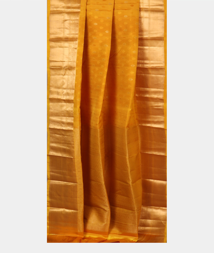 Yellow Soft Silk Saree T4373942