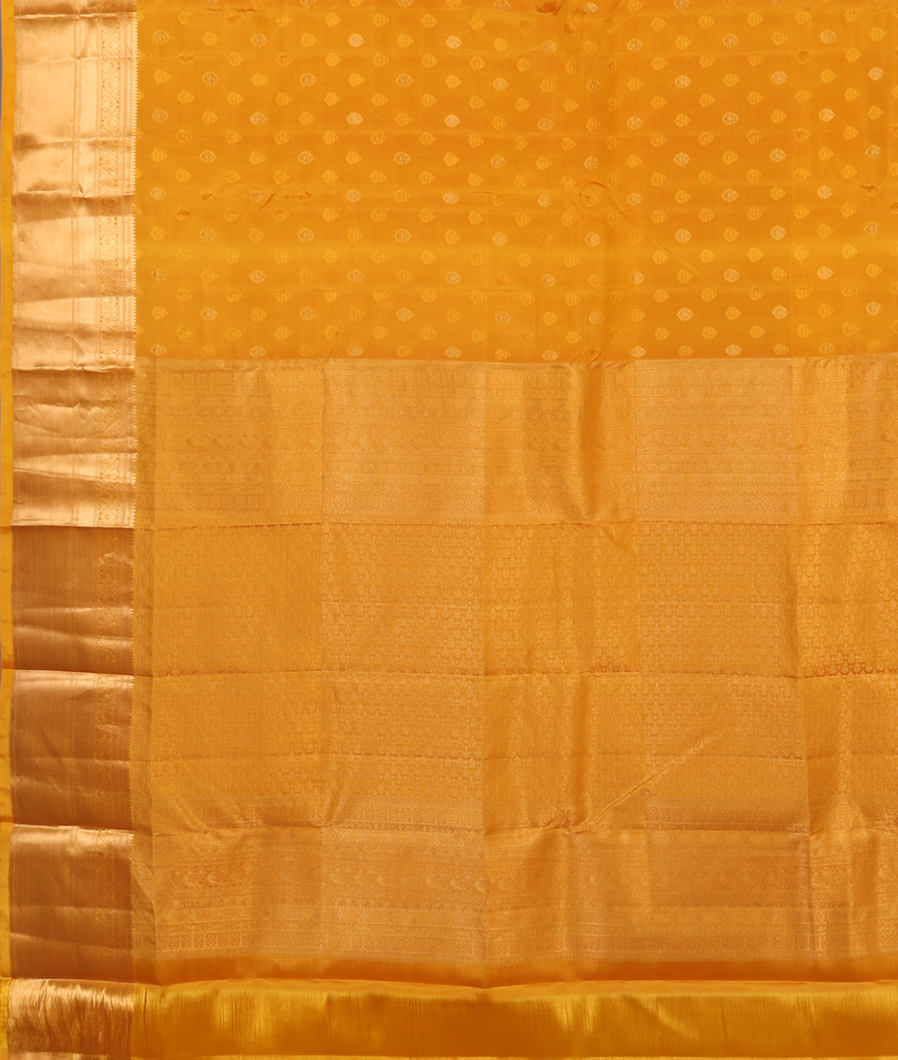 Yellow Soft Silk Saree T4373944