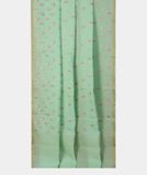Green Chanderi Cotton Embroidery Saree T4366212