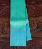 Light Green Handwoven Kanjivaram Silk Saree T4375081