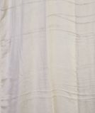 White Georgette Silk Embroidery Saree T4326423