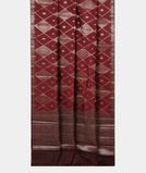 Maroon Chaniya Silk Saree T4285512
