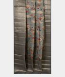 Grey Chaniya Silk Saree T4353262