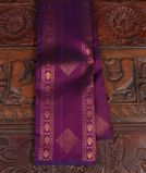 Purple Handwoven Kanjivaram Silk Saree T4369311