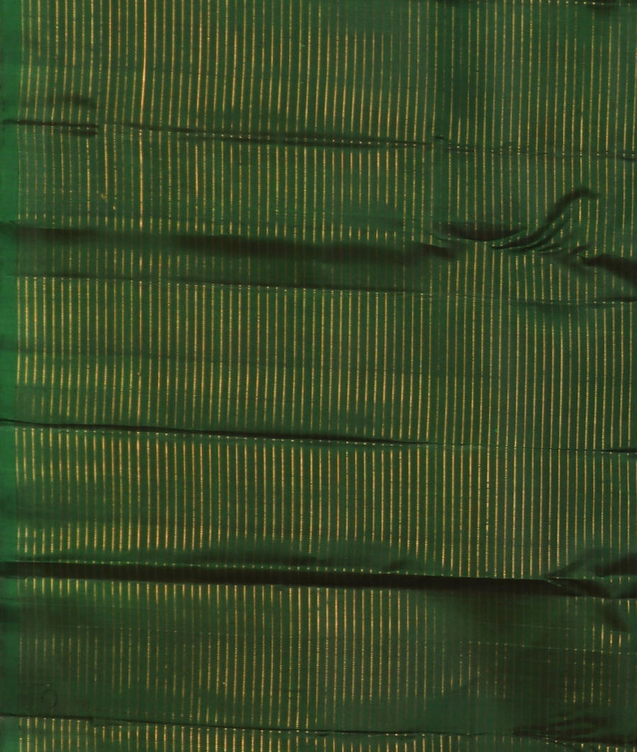 Orangish Pink Handwoven Kanjivaram Silk Saree T4376163