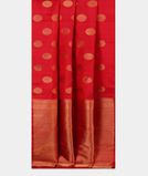 Red Handwoven Kanjivaram Silk Saree T4331752